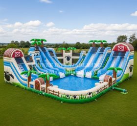 Pool3-682 Shaun the Sheep Theme Pool Water Park