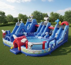 Pool3-686 Snoopy Theme Pool Water Park