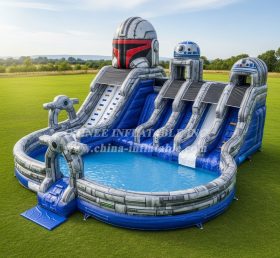 Pool3-694 Star Wars Theme Pool Water Park