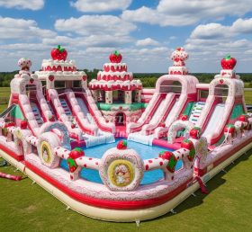 Pool3-695 Strawberry Shortcake Theme Pool Water Park