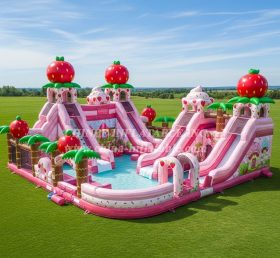 Pool3-697 Strawberry Shortcake Theme Pool Water Park