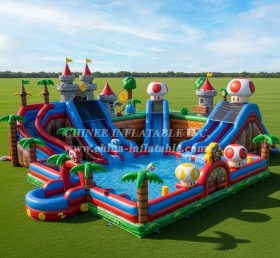 Pool3-702 Super Mario Theme Pool Water Park