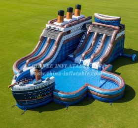 Pool3-731 Titanic Theme Pool Water Park