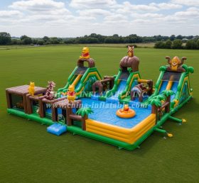 Pool3-738 Winnie the Pooh Theme Pool Water Park