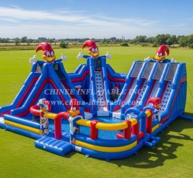 Pool3-740 Woody Woodpecker Theme Pool Water Park