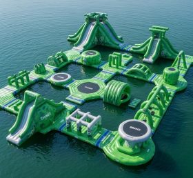 S434 Dinosaur Theme Inflatable Water Park