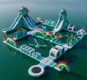 S443 Dragon Theme Inflatable Water Park