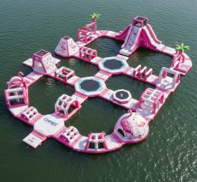S468 Flamingo Theme Inflatable Water Park