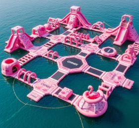 S470 Flamingo Theme Inflatable Water Park