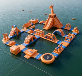 S478 Giraffe Theme Inflatable Water Park