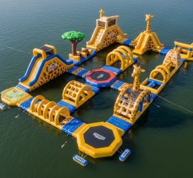 S480 Giraffe Theme Inflatable Water Park