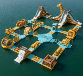 S481 Giraffe Theme Inflatable Water Park