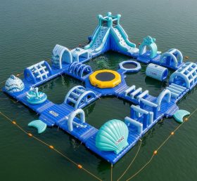S501 Mermaid Theme Inflatable Water Park