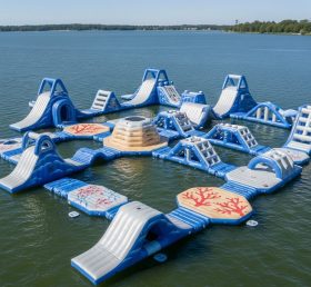 S522 Ocean Theme Inflatable Water Park