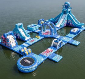 S524 Octopus Theme Inflatable Water Park