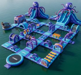 S526 Octopus Theme Inflatable Water Park