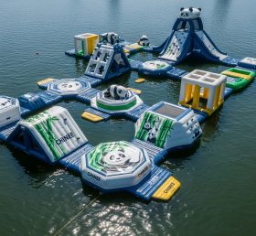 S531 Panda Theme Inflatable Water Park