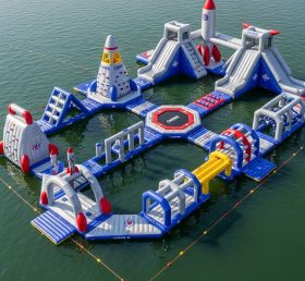 S549 Rocket Theme Inflatable Water Park