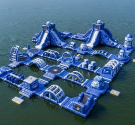 S566 Space Theme Inflatable Water Park