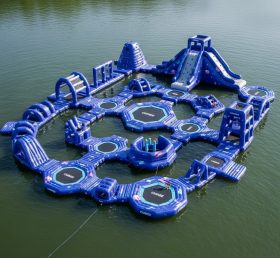S567 Space Theme Inflatable Water Park