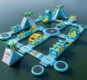 S572 Tropical Theme Inflatable Water Park