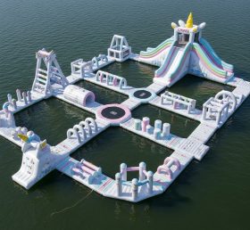 S577 Unicorn Theme Inflatable Water Park