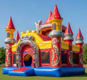T2-8657 Knight Theme Inflatable Castles