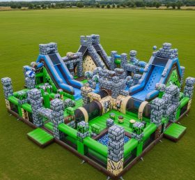 T6-6505 Minecraft Theme Inflatable Funcity