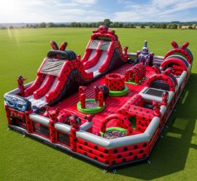 T6-6514 Miraculous Ladybug Theme Inflatable Funcity