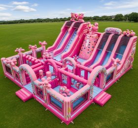 T6-6542 Pink Panther Theme Inflatable Funcity
