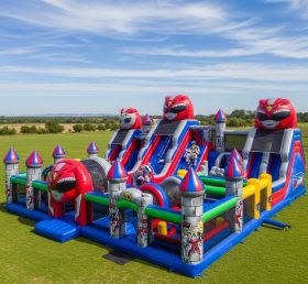T6-6554 Power Rangers Theme Inflatable Funcity