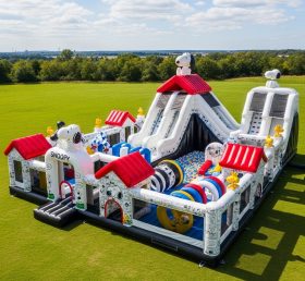 T6-6583 Snoopy Theme Inflatable Funcity