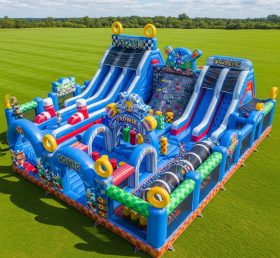 T6-6585 Sonic Theme Inflatable Funcity