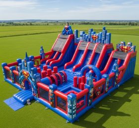 T6-6599 Superman Theme Inflatable Funcity