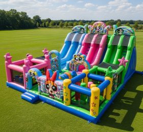 T6-6613 The Powerpuff Girls Theme Inflatable Funcity