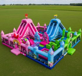 T6-6614 The Powerpuff Girls Theme Inflatable Funcity