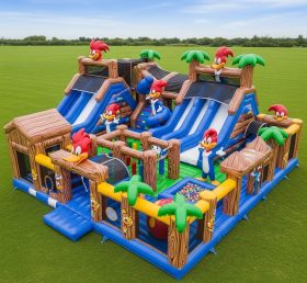 T6-6663 Woody Woodpecker Theme Inflatable Funcity