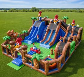T6-6665 Woody Woodpecker Theme Inflatable Funcity
