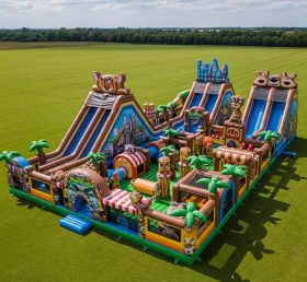 T6-6667 Zootopia Theme Inflatable Funcity
