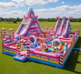 T6-6680 Candy Theme Inflatable Park