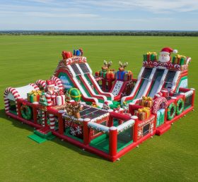 T6-6685 Christmas Theme Inflatable Park
