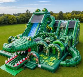 T6-6692 Crocodile Theme Inflatable Park