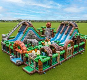 T6-6698 Dinosaur Theme Inflatable Park