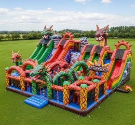 T6-6704 Dragon Theme Inflatable Park