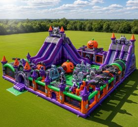 T6-6742 Halloween Theme Inflatable Park