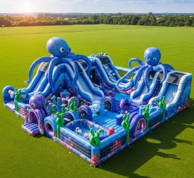 T6-6771 Octopus Theme Inflatable Park
