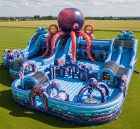 T6-6772 Octopus Theme Inflatable Park