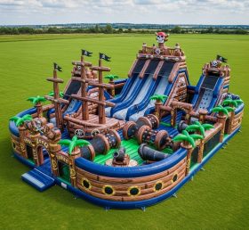 T6-6781 Pirates Theme Inflatable Park