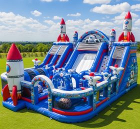 T6-6795 Rocket Theme Inflatable Park