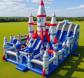 T6-6800 Rocket Theme Inflatable Park
